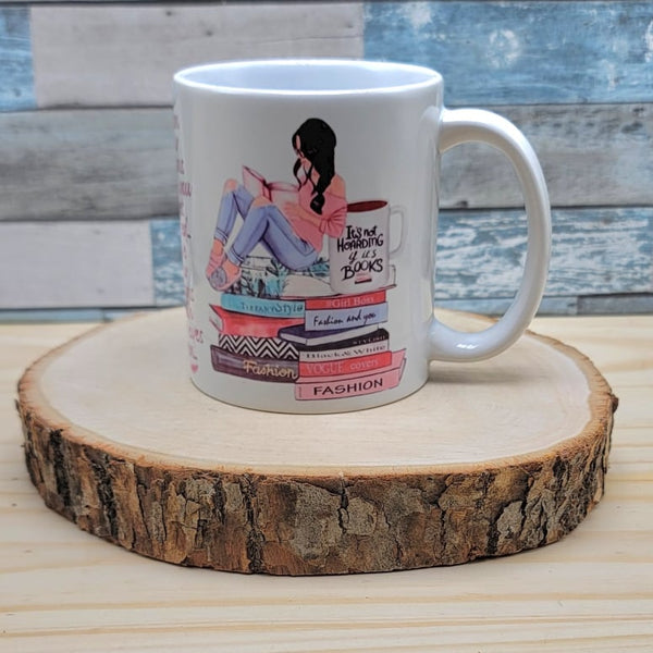 Combo Dreamcatcher and Girl Who Loves To Read Mug